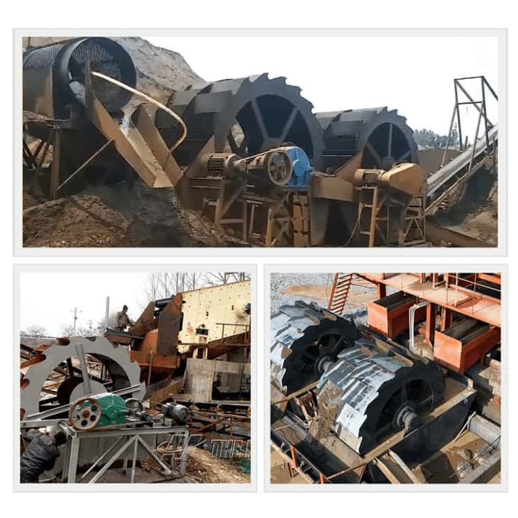 Bucket Wheel Sand Washer